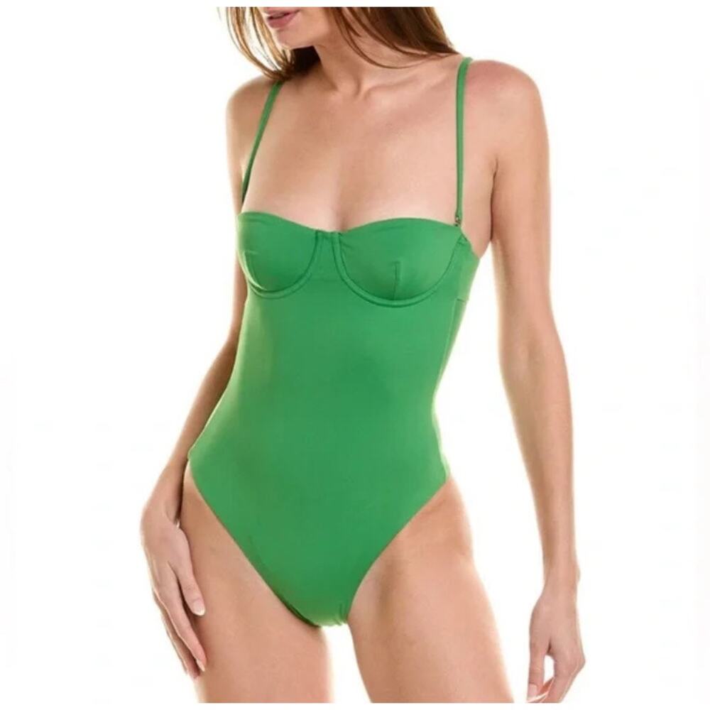 WeWoreWhat Green One-Piece Swimsuit